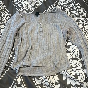 Wild Fable Long sleeve crop top
